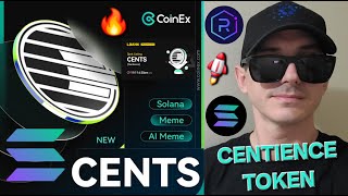 CENTS  CENTIENCE TOKEN CRYPTO COIN HOW TO BUY CENTS MEMECOIN AI SOLANA SOL RAYDIUM JUPITER METEORA [upl. by Ifok371]