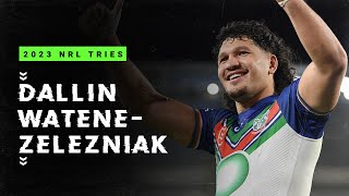 Dallin WateneZelezniaks 2023 tryscoring season  NRL [upl. by Ettenrahc]