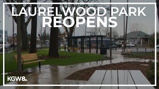 Laurelwood Park reopens in Portland’s FosterPowell Neighborhood [upl. by Vivia]