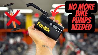 THIS WILL REPLACE YOUR BICYCLE PUMP Fanttik X9 Ace Mini Bike Pump [upl. by Annasiul84]