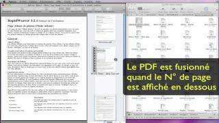 Fusion des PDFs avec Apercu Mac OSX [upl. by Mills]