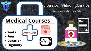 Jamia Millia islamia medical coursesjamia millia medical courses after 12thjamia bds detailsjamia [upl. by Sebastian]