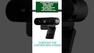 logitech brio streamLogitechBrioStream 4KWebcam VideoCalling StreamingGear NoiseCancellingMic [upl. by Jarret]