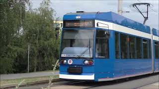 Straßenbahn Rostock 19072023  128 FULL HD [upl. by Deys]