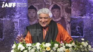 Javed Akhtar Graciously Accepts Padmapani Lifetime Achievement Award  9th AIFF Inaugural Ceremony [upl. by Duffy]