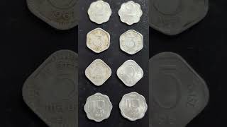 All Types of Indian Almunium Coins coin collection shorts [upl. by Assile]