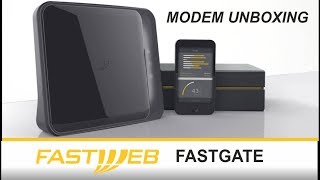 Unboxing FastGate modem di Fastweb [upl. by Blanche]