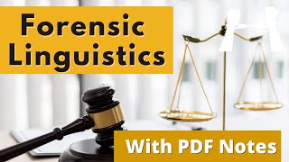 Forensic Linguistics in Applied Linguistics  Forensic Linguistics Analysis  Skillz Learner [upl. by Okir311]