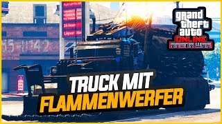 GTA Online Arena War — Cerberus mit Flammenwerfer Tuning — GTA 5 DLC Update [upl. by Eniar]