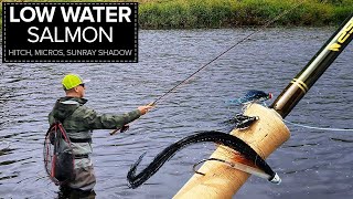 HITCH FISHING for Salmon and other Low Water Tactics PART 1 Salmon Fly Fishing Ireland [upl. by Elamaj]