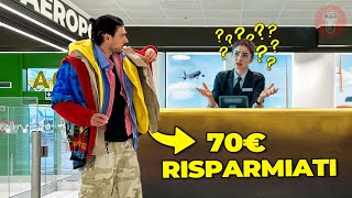 Indossare Tutta la Valigia per RISPARMIARE sul Volo  Cose da NON Fare in Vacanza  theShow [upl. by Cinda431]