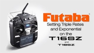 Futaba 16SZ Triple Rates and Exponential Tips amp How To’s [upl. by Anilah]