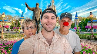 My Parents 2024 Disney World Vacation Ultimate Magic Kingdom Chill Day [upl. by Erbma703]