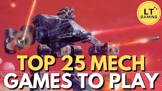 Top 25 Mech Games to Play in 2024 [upl. by Ellesij]