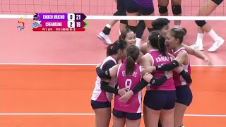 Galanza PERSONAL 50 RUN for Creamline vs Choco Mucho 🤯  202425 PVL ALLFILIPINO CONFERENCE [upl. by Ydoc]