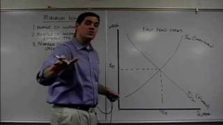 Micro 51 Market and Minimum Wage Econ Concepts in 60 Seconds Economics Lesson [upl. by Rialcnis]