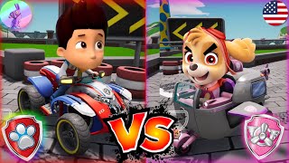 PAW Patrol😳Ryder VS Skye😈 Who would win  Grand Prix 6 Nick Jr HD [upl. by Margarete855]