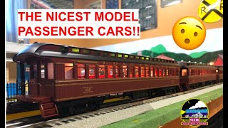 The Nicest Model Passenger Cars Unboxing MTH Premier 64 Woodside Passenger Cars [upl. by Augustine]