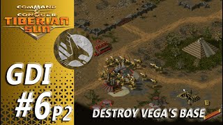 Tiberian Sun  GDI 06P2  Destroy Vegas Base  Hard [upl. by Quartis830]