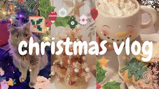 a very belated christmas vlog ⋆ ˚ ꩜ ｡ ⋆୨୧˚ fairycore gingerbread house cookies and a gift haul [upl. by Litch126]