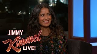 Salma Hayek Pinault Got Peed on by a Monkey [upl. by Gerhardine]