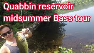 Quabbin Reservoir Midsummer Bass tour [upl. by Awad233]