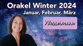 🙏🏻Um Hilfe bitten🔮 Orakel Wassermann ♒ Januar Februar März 2024 [upl. by Masera]