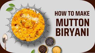 Mutton dum Biryani [upl. by Adnolay]