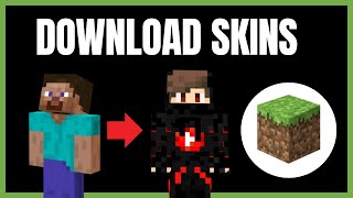 How to Download Minecraft Skins amp Switch to Them  Complete Guide [upl. by Ehgit]