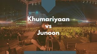 JUNOON VS KHUMARIYAAN TAMASHA SAEEN  LIVE IN CONCERT  KARACHI 2018  HD [upl. by Eicaj]