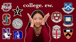 2021 college decision reactions lol [upl. by Nnyl]