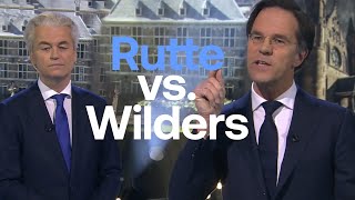 Mark Rutte tegen Geert Wilders in debat bij Jeroen Pauw over weglopen in crisis [upl. by Saalocin]