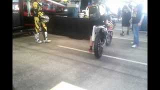 Barcia and bogle in the pits [upl. by Cochard]