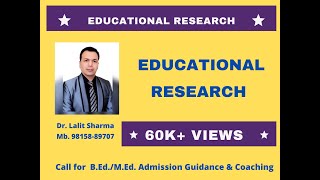 MEd Topic  Educational Research [upl. by Llerroj272]