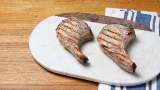 Grilled BoneIn Pork Chops [upl. by Cranford837]