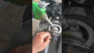 FULL TANK FULE yamaha R15S petrol tank full R15 V3 [upl. by Imoin626]