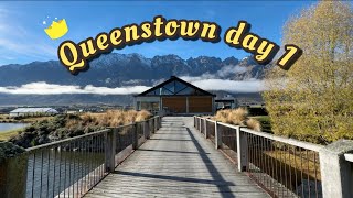 Queenstown Day 1  New Zealand Travel Vlog 2024  Late Autumn in Queenstown [upl. by Jovi]