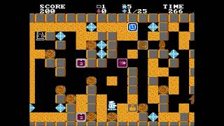 Crystal Mines Gameplay NES [upl. by Ecnahs251]