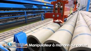 Solutech packaging systems automated core handling systems [upl. by Arotahs168]