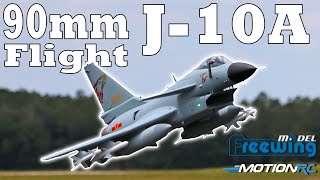 Freewing 90mm J10A Vigorous Dragon EDF Jet  Motion RC [upl. by Einahpets]