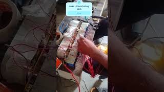 Make Lithium battery pack ev pv ess solar diy fun automobile trendingshorts shorts funny [upl. by Hcirdeirf321]