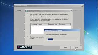 Advent Computers presents restore or reinstall Windows on your Advent PC [upl. by Irra]