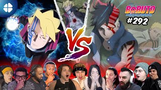 KAWAKI vs BORUSHIKI Boruto 292 Reaction Mashup 🇯🇵 ボルト  海外の反応 [upl. by Gnuoy]