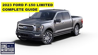 2023 FORD F150 LIMITED COMPLETE GUIDE [upl. by Melinde761]