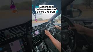 Difference between Golf Gti 75 vs Golf Gti 75 TCR cars golfgti golfgtitcr vw trending reels [upl. by Jacquelin314]