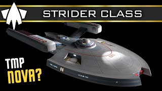 Starfleet Strider Class  Star Trek Legacy Game Ship [upl. by Qirat222]