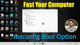 msconfig  msconfig boot  msconfig boot options  Windows 10 [upl. by Kellby]