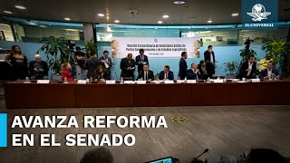 Reforma de “supremacía constitucional” avanza en Comisiones del Senado oposición celebra cambios [upl. by Melosa]