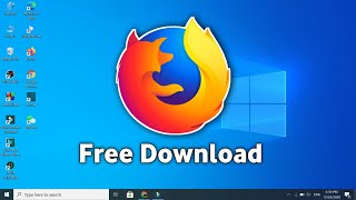 How to download Mozilla Firefox for Windows 10  Free amp Easy Browser [upl. by Procora]