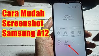 Cara Mengambil Screenshot di HP Samsung A12 Tangkapan Layar [upl. by Placido327]